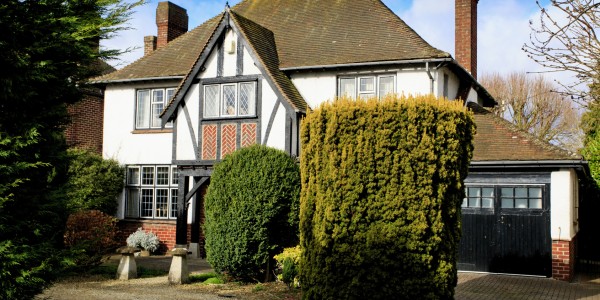 Mock Tudor house