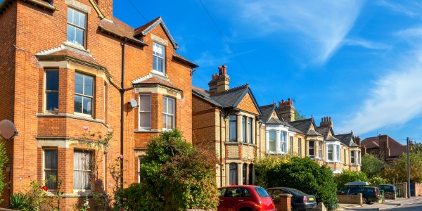 Town houses. Oxford, England